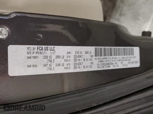 ✅ 2017 Dodge Grand Caravan SXT • VIN: 2C4RDGCG9HR678504 • Lot: 82409785. Wystawiony na Copart z przebiegiem 111 428 mil. Bezpłatny archiwum sprzedaży aukcyjnych z USA i szczegółowy raport historii pojazdu na DreamBid. Zdjęcie 13.