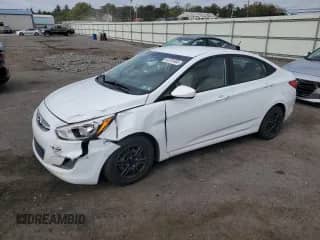 2017 Hyundai Accent SE with VIN KMHCT4AE5HU317472, listed as a Copart auction lot 83751465 with 78,695 mi miles and Salvage title. Bid and sale history available at DreamBid. Image 1.