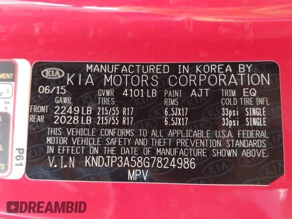 ✅ 2016 Kia Soul + • VIN: KNDJP3A58G7824986 • Lot: 43562928. Listed on IAAI with 99,242 mi. Free auction sales archive from the USA and detailed vehicle history report at DreamBid. Image 9.