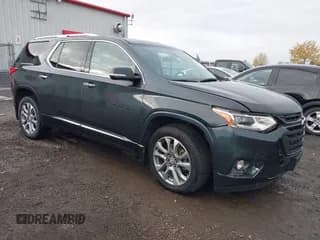 ✅ 2020 Chevrolet Traverse Premier • VIN: 1GNEVKKW0LJ185225 • Lot: 43682303. Listed on IAAI with 87,469 mi. Free auction sales archive from the USA and detailed vehicle history report at DreamBid. Image 1.