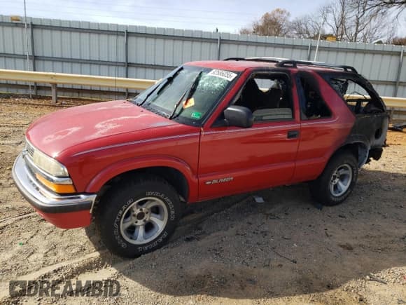 ✅ 1999 Chevrolet Blazer LS • VIN: 1GNCS18W2XK216654 • Lot: 92586055. Listed on Copart with Not provided. Free auction sales archive from the USA and detailed vehicle history report at DreamBid. Image 1.