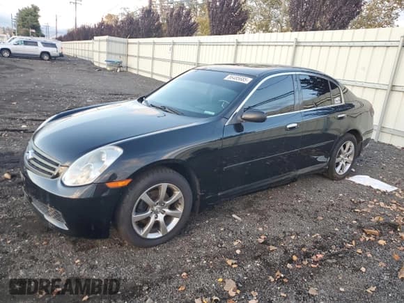✅ 2005 Infiniti G35 • VIN: JNKCV51F95M310662 • Lot: 86485685. Wystawiony na Copart z przebiegiem 282 859 mil. Bezpłatny archiwum sprzedaży aukcyjnych z USA i szczegółowy raport historii pojazdu na DreamBid. Zdjęcie 1.