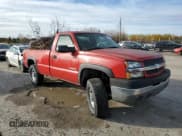 ✅ 2003 Chevrolet Silverado 2500HD Work Truck • VIN: 1GCHK24U63E199259 • Lot: 92835855. Wystawiony na Copart z przebiegiem 162 314 mil. Bezpłatny archiwum sprzedaży aukcyjnych z USA i szczegółowy raport historii pojazdu na DreamBid. Zdjęcie 4.