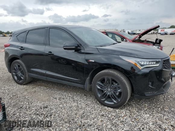 ✅ 2023 Acura RDX w/A-Spec Package • VIN: 5J8TC1H68PL007274 • Lot: 54379855. Listed on Copart with 14,293 mi. Free auction sales archive from the USA and detailed vehicle history report at DreamBid. Image 4.