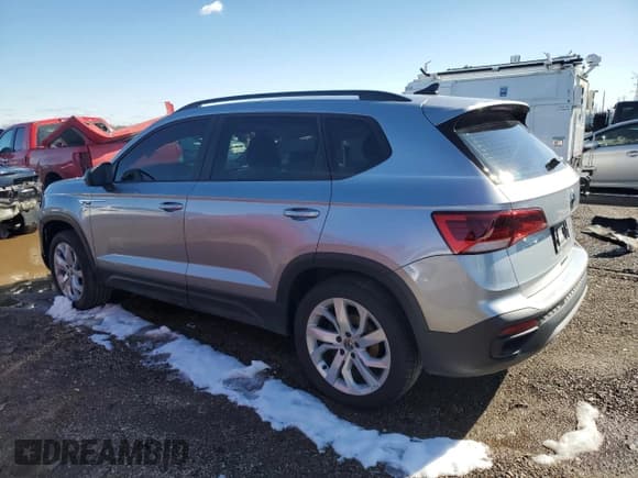 ✅ 2023 Volkswagen Taos S • VIN: 3VVFX7B23PM345531 • Lot: 49640555. Listed on Copart with 20,275 mi. Free auction sales archive from the USA and detailed vehicle history report at DreamBid. Image 2.