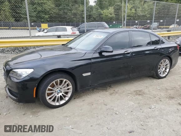 ✅ 2013 BMW 7 Series 750i xDrive • VIN: WBAYB6C54DD223693 • Lot: 70584224. Listed on Copart with 108,342 mi. Free auction sales archive from the USA and detailed vehicle history report at DreamBid. Image 1.