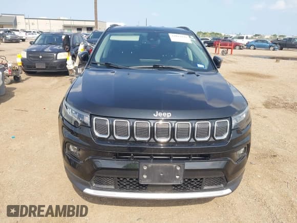 ✅ 2022 Jeep Compass Limited • VIN: 3C4NJDCB8NT195573 • Lot: 42093179. Listed on IAAI with 52,768 mi. Free auction sales archive from the USA and detailed vehicle history report at DreamBid. Image 12.
