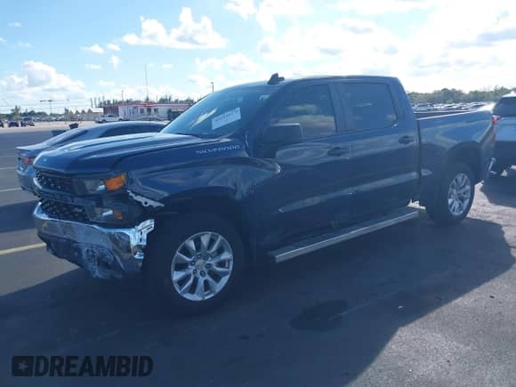 2021 Chevrolet Silverado 1500 Custom with VIN 1GCPWBEK2MZ401375, listed as a IAAI auction lot 43534617 with 72,248 mi miles and . Bid and sale history available at DreamBid. Image 2.