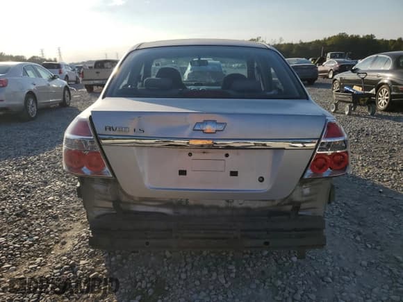 ✅ 2007 Chevrolet Aveo LS • VIN: KL1TD56607B129758 • Лот: 57066175. Опубликован ранее на Copart с пробегом 158 446 миль. Бесплатный доступ к архиву аукционных продаж из США и подробный отчёт об истории автомобиля на DreamBid. Изображение 6.