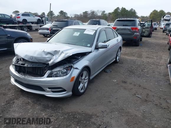 ✅ 2011 Mercedes-Benz C 300 Sport • VIN: WDDGF8BB6BR179630 • Lot: 43863158. Listed on IAAI with 74,201 mi. Free auction sales archive from the USA and detailed vehicle history report at DreamBid. Image 2.