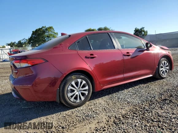 ✅ 2022 Toyota Corolla Hybrid LE • VIN: JTDEAMDE0NJ051421 • Lot: 85411495. Wystawiony na Copart z przebiegiem 107 216 mil. Bezpłatny archiwum sprzedaży aukcyjnych z USA i szczegółowy raport historii pojazdu na DreamBid. Zdjęcie 3.