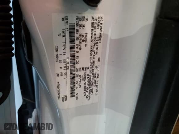 ✅ 2018 Ford Focus SE • VIN: 1FADP3F23JL237420 • Lot: 86899765. Listed on Copart with 132,095 mi. Free auction sales archive from the USA and detailed vehicle history report at DreamBid. Image 12.