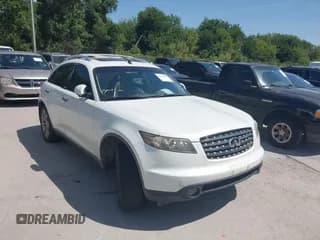 ✅ 2005 Infiniti FX • VIN: JNRAS08U65X108157 • Лот: 42877229. Опубликован ранее на IAAI с пробегом 247 559 миль. Бесплатный доступ к архиву аукционных продаж из США и подробный отчёт об истории автомобиля на DreamBid. Изображение 1.