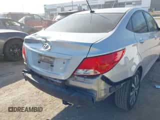 2017 Hyundai Accent SE with VIN KMHCT4AE4HU346395, listed as a IAAI auction lot 43180657 with 97,045 mi miles and . Bid and sale history available at DreamBid. Image 6.