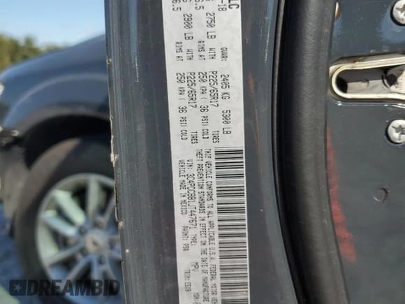 ✅ 2018 Dodge Journey SXT • VIN: 3C4PDCBB1JT447671 • Lot: 86771535. Wystawiony na Copart z przebiegiem 96 979 mil. Bezpłatny archiwum sprzedaży aukcyjnych z USA i szczegółowy raport historii pojazdu na DreamBid. Zdjęcie 14.