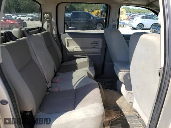 2005 Dodge Dakota SLT with VIN 1D7HW48N15S260885, listed as a Copart auction lot 71652084 with 189,214 mi miles and Salvage title. Bid and sale history available at DreamBid. Image 10.