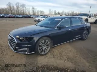 ✅ 2019 Audi A8 • VIN: WAU8EAF81KN024754 • Лот: 42242955. Опубликован ранее на Copart с пробегом 29 698 миль. Бесплатный доступ к архиву аукционных продаж из США и подробный отчёт об истории автомобиля на DreamBid. Изображение 1.