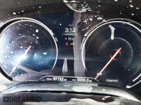 ✅ 2019 BMW 7 Series 740i • VIN: WBA7E2C58KB218419 • Lot: 41831080. Listed on IAAI with 97,752 mi. Free auction sales archive from the USA and detailed vehicle history report at DreamBid. Image 7.