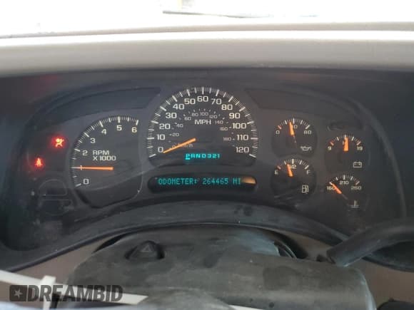 ✅ 2004 Chevrolet Suburban LS • VIN: 1GNEC16T84J149865 • Лот: 53901895. Опубликован ранее на Copart с пробегом 264 465 миль. Бесплатный доступ к архиву аукционных продаж из США и подробный отчёт об истории автомобиля на DreamBid. Изображение 9.