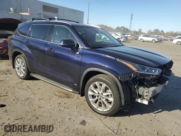 ✅ 2023 Toyota Highlander Hybrid Limited • VIN: 5TDXBRCH1PS597035 • Lot: 91682965. Wystawiony na Copart z przebiegiem 54 114 mil. Bezpłatny archiwum sprzedaży aukcyjnych z USA i szczegółowy raport historii pojazdu na DreamBid. Zdjęcie 4.