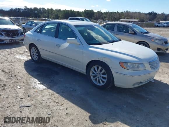 2006 Hyundai Azera SE with VIN KMHFC46F36A120653, listed as a IAAI auction lot 41729959 with 133,083 mi miles and . Bid and sale history available at DreamBid. Image 1.