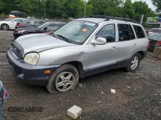 2003 Hyundai Santa Fe GLS with VIN KM8SC73D73U557990, listed as a Copart auction lot 58958105 with 188,826 mi miles and Salvage title. Bid and sale history available at DreamBid. Image 1.