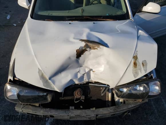 2003 Hyundai Elantra GLS z VIN KMHDN45D83U664478, wystawiony jako Copart lot #78056844 z przebiegiem 158 203 mil mil oraz Szkoda całkowita • Salvage title. Historia ofert i sprzedaży dostępna na DreamBid. Obrazek 12.