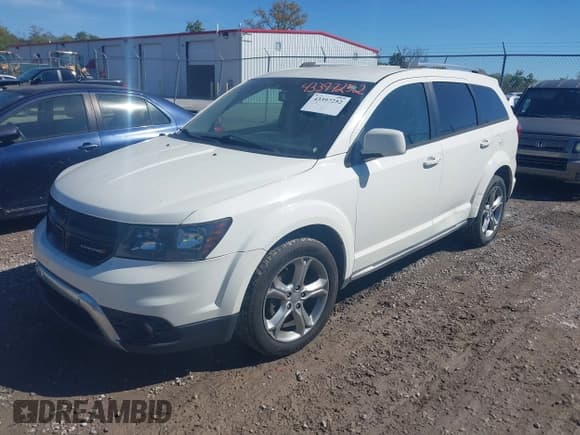 ✅ 2017 Dodge Journey Crossroad Plus • VIN: 3C4PDDGG8HT627167 • Лот: 43397252. Опубликован ранее на IAAI с пробегом 122 483 миль. Бесплатный доступ к архиву аукционных продаж из США и подробный отчёт об истории автомобиля на DreamBid. Изображение 2.