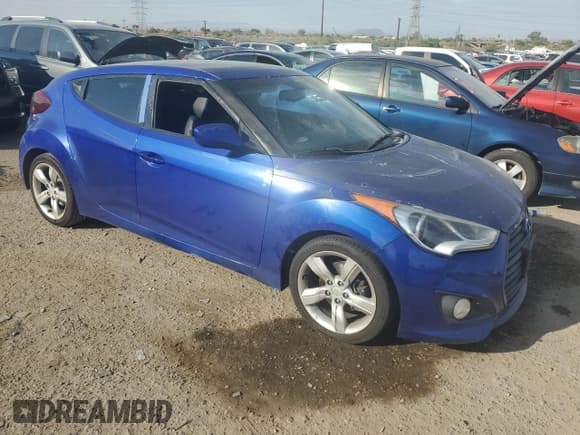 ✅ 2014 Hyundai Veloster • VIN: KMHTC6AD4EU218270 • Lot: 75559764. Wystawiony na Copart z przebiegiem 106 974 mil. Bezpłatny archiwum sprzedaży aukcyjnych z USA i szczegółowy raport historii pojazdu na DreamBid. Zdjęcie 4.