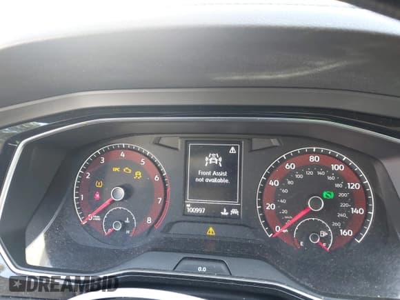 ✅ 2019 Volkswagen Jetta S • VIN: 3VWC57BU4KM055782 • Lot: 43480422. Listed on IAAI with 100,997 mi. Free auction sales archive from the USA and detailed vehicle history report at DreamBid. Image 7.