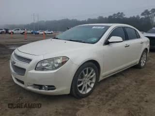 2011 Chevrolet Malibu LTZ with VIN 1G1ZE5E14BF314041, listed as a Copart auction lot 85567205 with 136,707 mi miles and Salvage title. Bid and sale history available at DreamBid. Image 1.