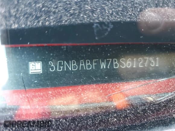 ✅ 2011 Chevrolet HHR 1LT • VIN: 3GNBABFW7BS612731 • Lot: 86914424. Listed on Copart with 189,456 mi. Free auction sales archive from the USA and detailed vehicle history report at DreamBid. Image 13.