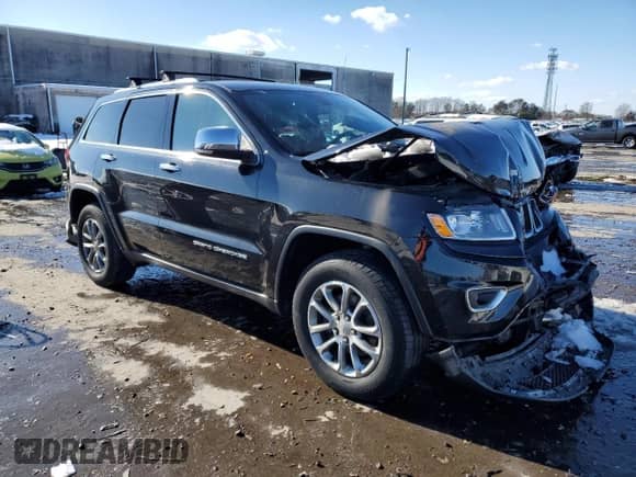 2016 Jeep Grand Cherokee Limited с VIN 1C4RJFBG3GC408745, выставлен на аукционе Copart как лот 41556345 с пробегом 124 913 миль миль и Списание • Salvage title. История ставок и продаж доступна на DreamBid. Изображение 4.