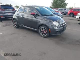✅ 2015 FIAT 500 Sport • VIN: 3C3CFFBR6FT756751 • Lot: 43273401. Wystawiony na IAAI z przebiegiem 98 021 mil. Bezpłatny archiwum sprzedaży aukcyjnych z USA i szczegółowy raport historii pojazdu na DreamBid. Zdjęcie 1.