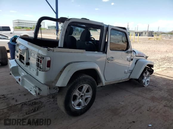 ✅ 2020 Jeep Wrangler Sport S • VIN: 1C4GJXAG8LW236820 • Lot: 63528545. Listed on Copart with 63,934 mi. Free auction sales archive from the USA and detailed vehicle history report at DreamBid. Image 3.