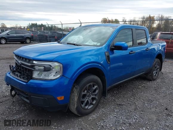 ✅ 2022 Ford Maverick Lariat • VIN: 3FTTW8E39NRA79706 • Lot: 43576136. Wystawiony na IAAI z przebiegiem 35 040 mil. Bezpłatny archiwum sprzedaży aukcyjnych z USA i szczegółowy raport historii pojazdu na DreamBid. Zdjęcie 2.