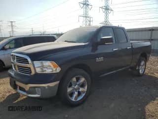 2018 Ram 1500 Big Horn with VIN 1C6RR7GG5JS311087, listed as a Copart auction lot 72022465 with 126,489 mi miles and Salvage title. Bid and sale history available at DreamBid. Image 1.