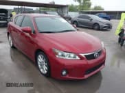 ✅ 2013 Lexus CT 200h • VIN: JTHKD5BHXD2154575 • Lot: 42115693. Listed on IAAI with 104,655 mi. Free auction sales archive from the USA and detailed vehicle history report at DreamBid. Image 1.