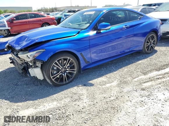 ✅ 2018 Infiniti Q60 Sport • VIN: JN1EV7EL5JM391193 • Лот: 56533725. Опубликован ранее на Copart с пробегом 77 368 миль. Бесплатный доступ к архиву аукционных продаж из США и подробный отчёт об истории автомобиля на DreamBid. Изображение 1.