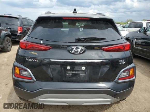 ✅ 2019 Hyundai Kona Ultimate • VIN: KM8K5CA58KU252690 • Лот: 52406554. Опубликован ранее на Copart с пробегом 46 169 миль. Бесплатный доступ к архиву аукционных продаж из США и подробный отчёт об истории автомобиля на DreamBid. Изображение 6.
