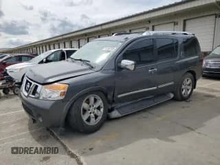 ✅ 2011 Nissan Armada Platinum • VIN: 5N1BA0NC2BN606278 • Lot: 53884905. Wystawiony na Copart z przebiegiem 185 688 mil. Bezpłatny archiwum sprzedaży aukcyjnych z USA i szczegółowy raport historii pojazdu na DreamBid. Zdjęcie 1.
