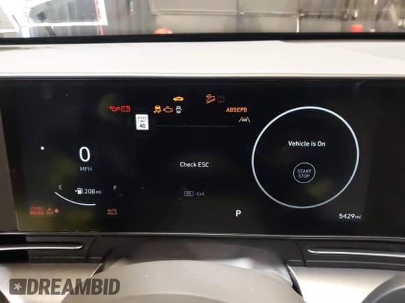 2024 Hyundai Kona Limited with VIN KM8HECA38RU088604, listed as a IAAI auction lot 41459484 with 5,429 mi miles and . Bid and sale history available at DreamBid. Image 15.