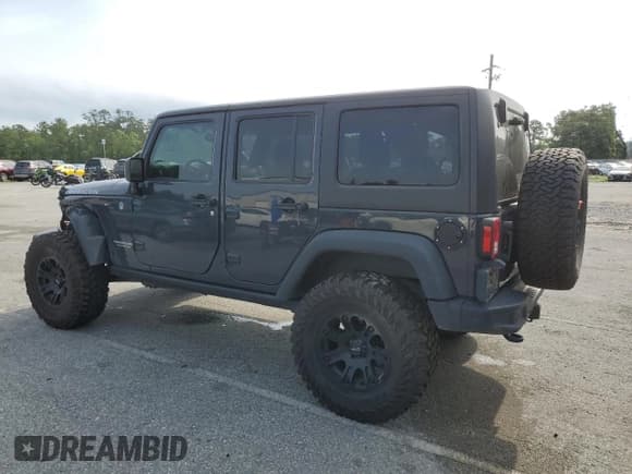 ✅ 2017 Jeep Wrangler Unlimited Rubicon • VIN: 1C4HJWFG8HL646923 • Lot: 57409125. Listed on Copart with 79,835 mi. Free auction sales archive from the USA and detailed vehicle history report at DreamBid. Image 2.