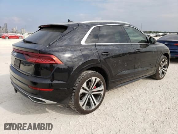✅ 2019 Audi Q8 Premium Plus • VIN: WA1BVAF17KD046754 • Lot: 44121753. Listed on Copart with 56,488 mi. Free auction sales archive from the USA and detailed vehicle history report at DreamBid. Image 3.
