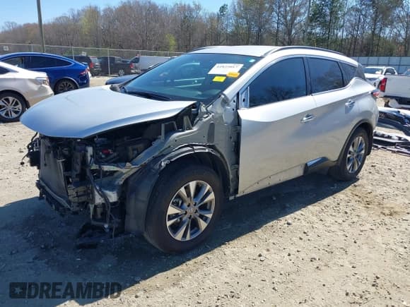 ✅ 2018 Nissan Murano SL • VIN: 5N1AZ2MG6JN107888 • Лот: 41822017. Опубликован ранее на IAAI с пробегом 85 561 миль. Бесплатный доступ к архиву аукционных продаж из США и подробный отчёт об истории автомобиля на DreamBid. Изображение 2.