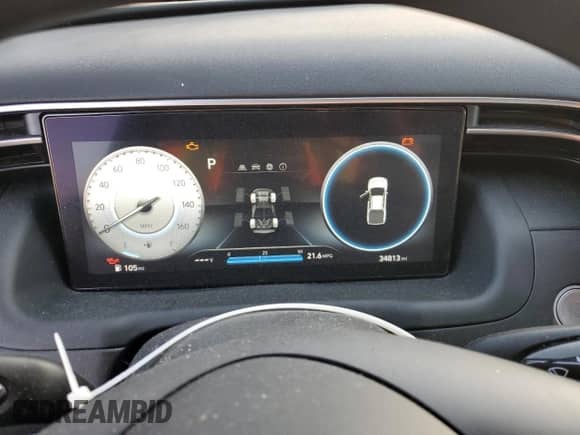 2022 Hyundai Santa Cruz SEL с VIN 5NTJCDAE0NH006552, выставлен на аукционе Copart как лот 43041725 с пробегом 34 813 миль миль и Списание • Salvage title. История ставок и продаж доступна на DreamBid. Изображение 9.