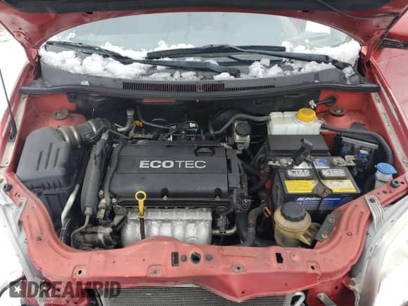 2009 Chevrolet Aveo 1LT z VIN KL1TD56E09B341294, wystawiony jako Copart lot #86139404 z przebiegiem 121 471 mil mil oraz Czysty tytuł • Clean title. Historia ofert i sprzedaży dostępna na DreamBid. Obrazek 11.