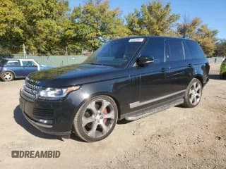 ✅ 2017 Land Rover Range Rover • VIN: SALGS2FE0HA369933 • Lot: 85538905. Listed on Copart with 134,566 mi. Free auction sales archive from the USA and detailed vehicle history report at DreamBid. Image 1.