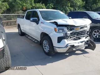 ✅ 2023 Chevrolet Silverado 1500 LT • VIN: 1GCUDDED2PZ252296 • Lot: 42810332. Listed on IAAI with 124,854 mi. Free auction sales archive from the USA and detailed vehicle history report at DreamBid. Image 1.