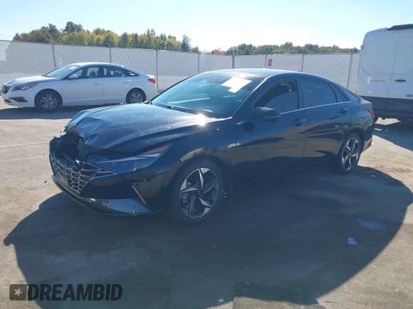 2021 Hyundai Elantra Limited with VIN 5NPLP4AG3MH027553, listed as a IAAI auction lot 43452869 with 39,175 mi miles and . Bid and sale history available at DreamBid. Image 17.